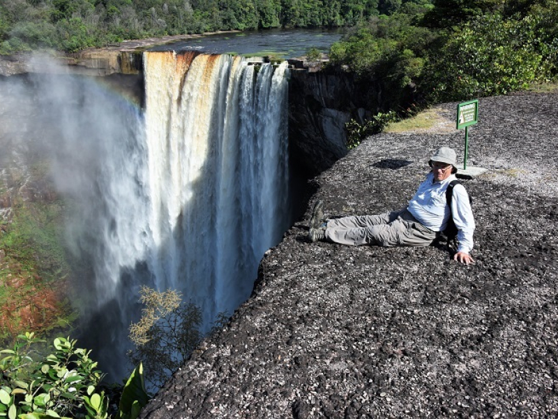 Guyana (former British Guyana) : Kaieteur Falls (2016)
