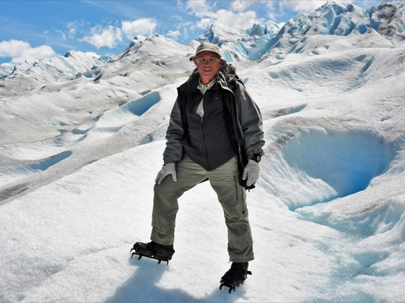 Patagonie Argentine : marche sur le glacier Perito Moreno (2012)
